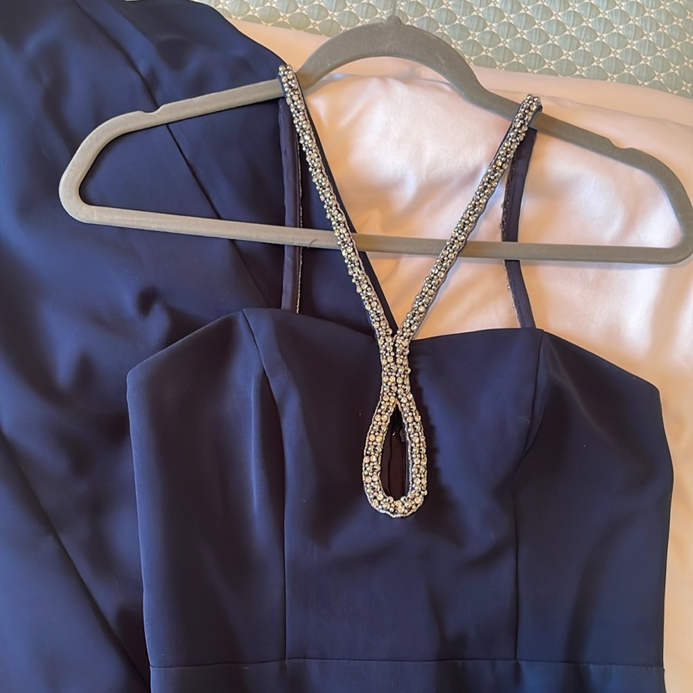 Aqua gown worn once! - Picture 8 of 15